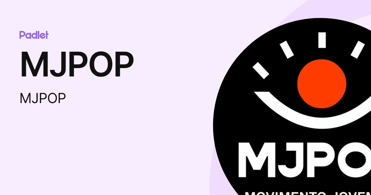 MJPOP (MJPOP) profile | Padlet