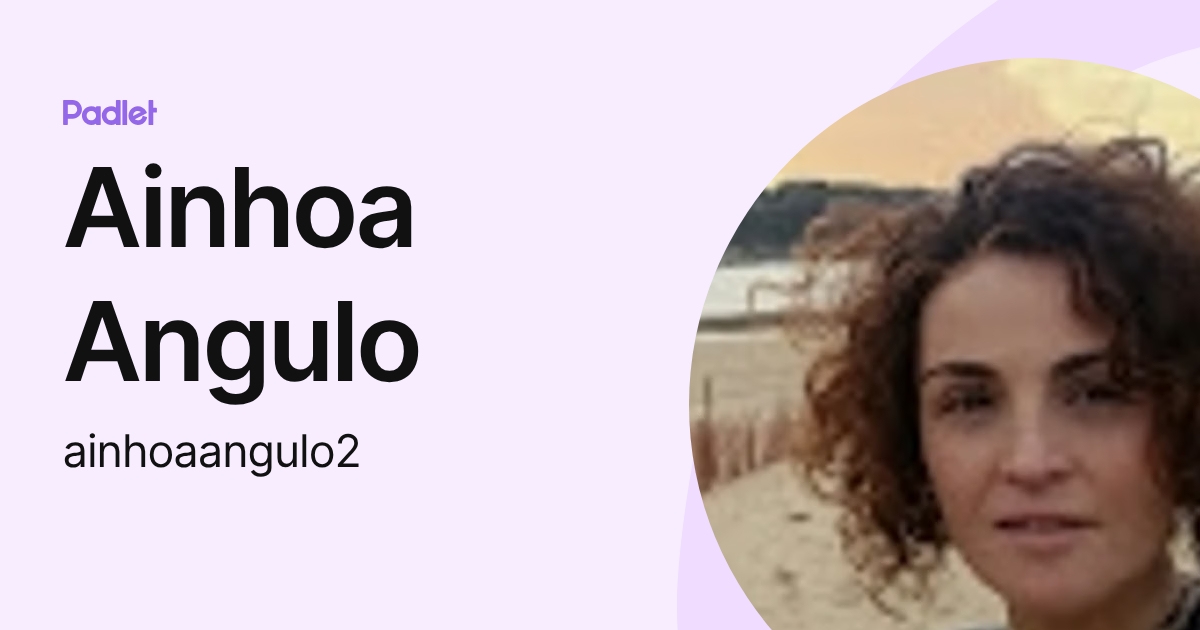 Ainhoa Angulo (ainhoaangulo2) profile | Padlet
