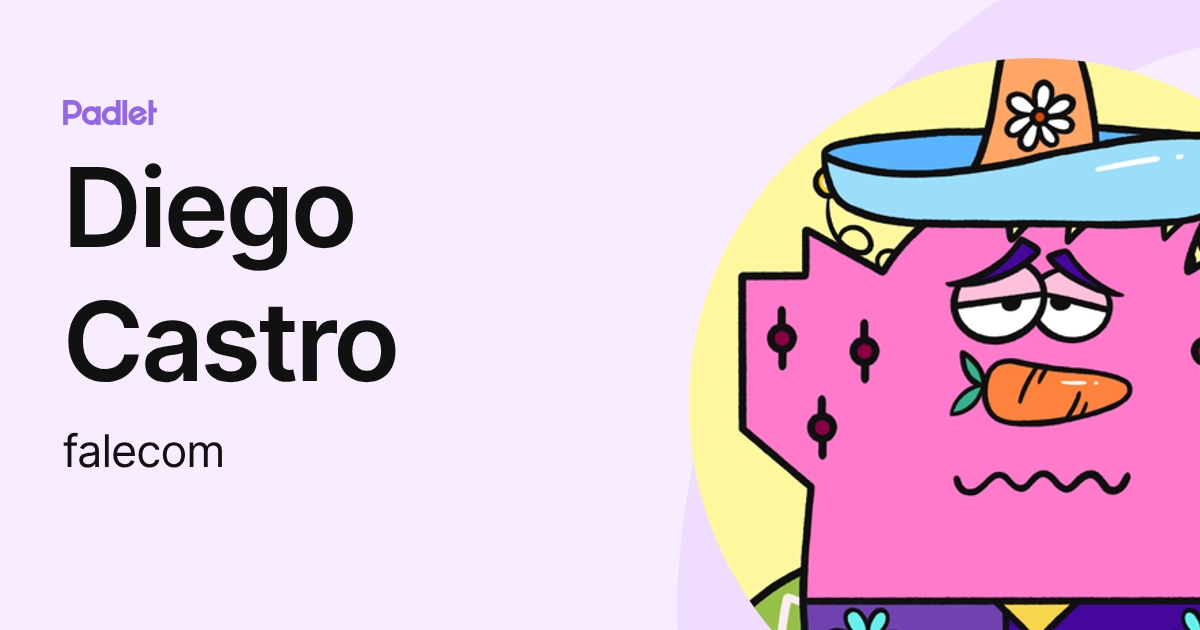 Diego Castro (falecom) profile | Padlet