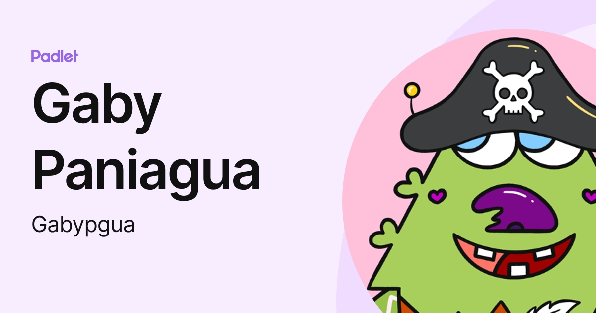 Gaby Paniagua (Gabypgua) profile | Padlet
