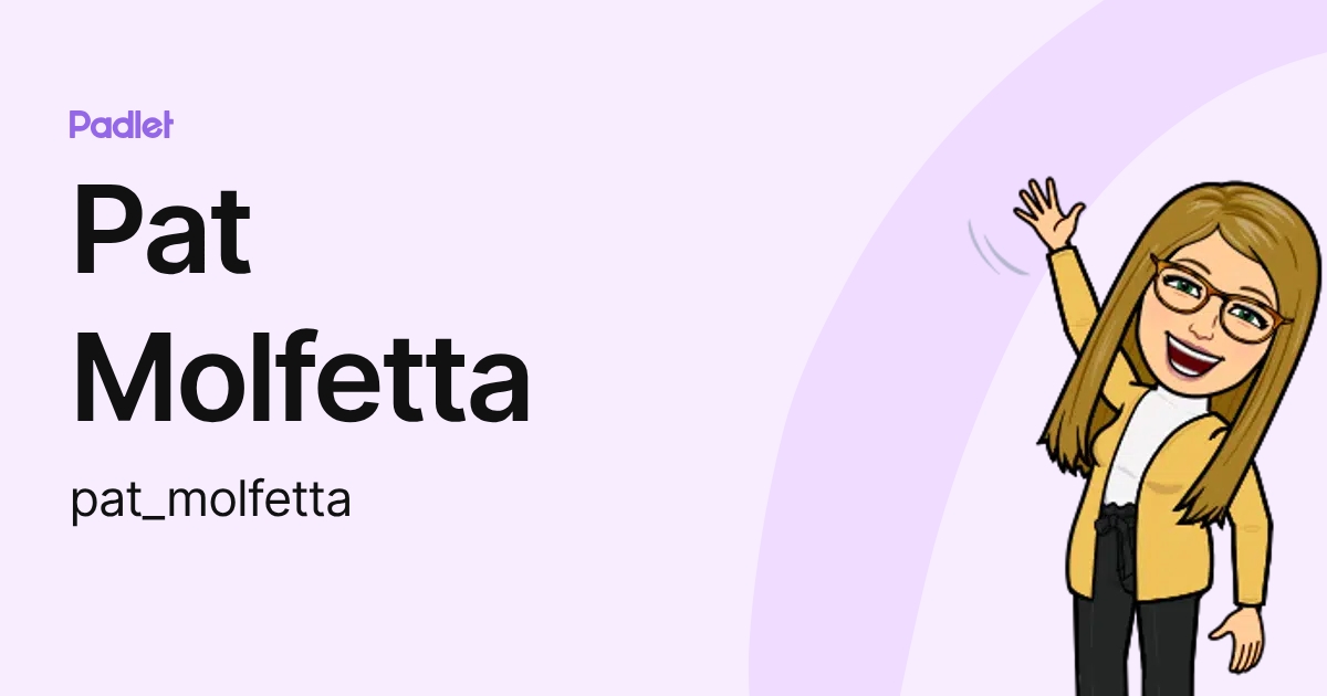 Pat Molfetta (pat_molfetta) profile | Padlet