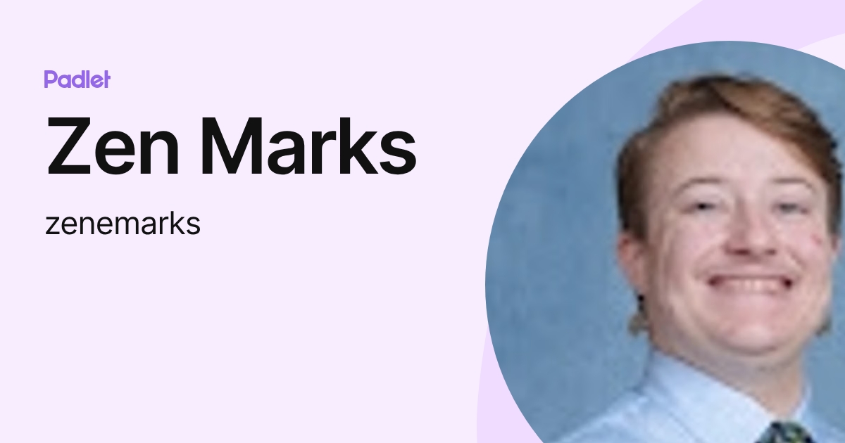 Zen Marks (zenemarks) profile | Padlet