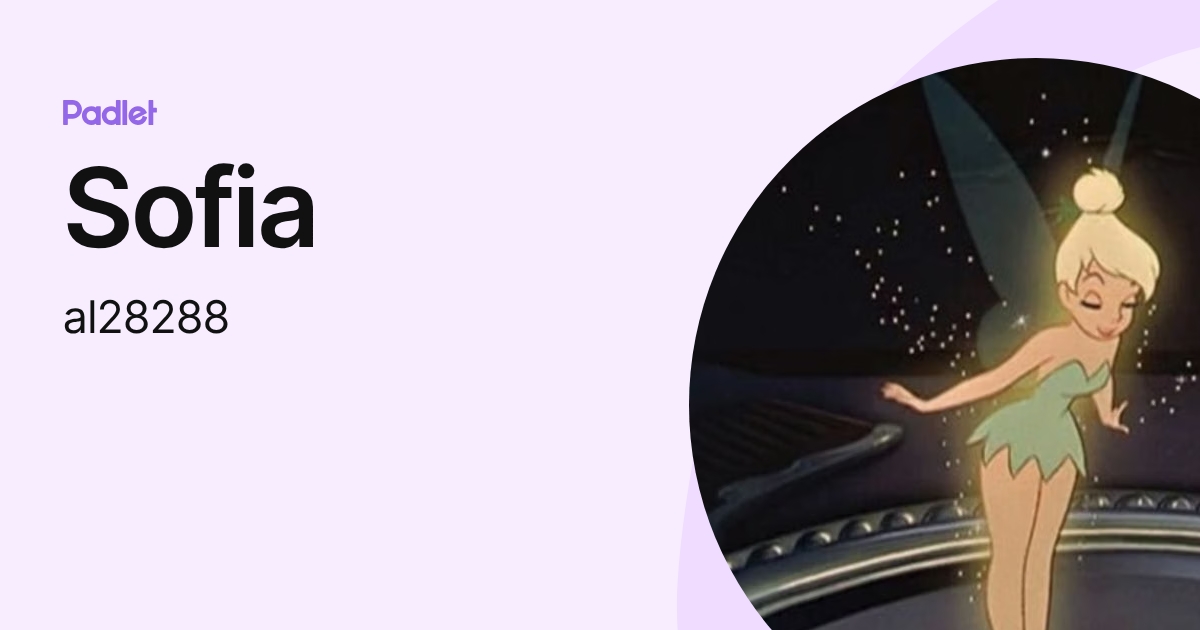 Sofia (al28288) profile | Padlet