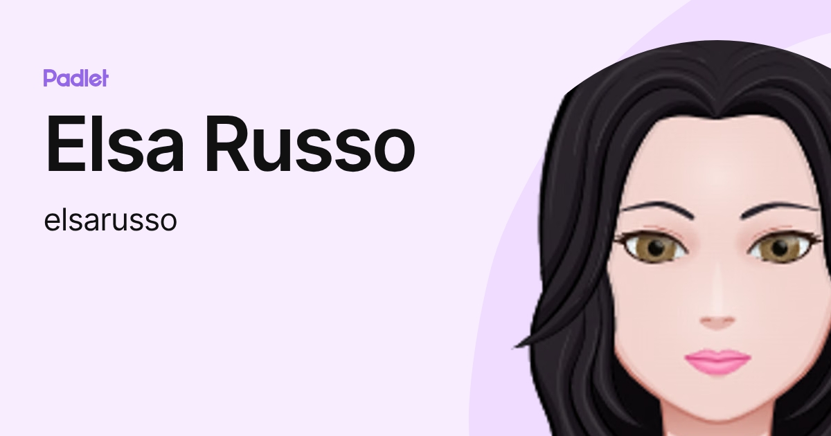 Elsa Russo (elsarusso) profile | Padlet