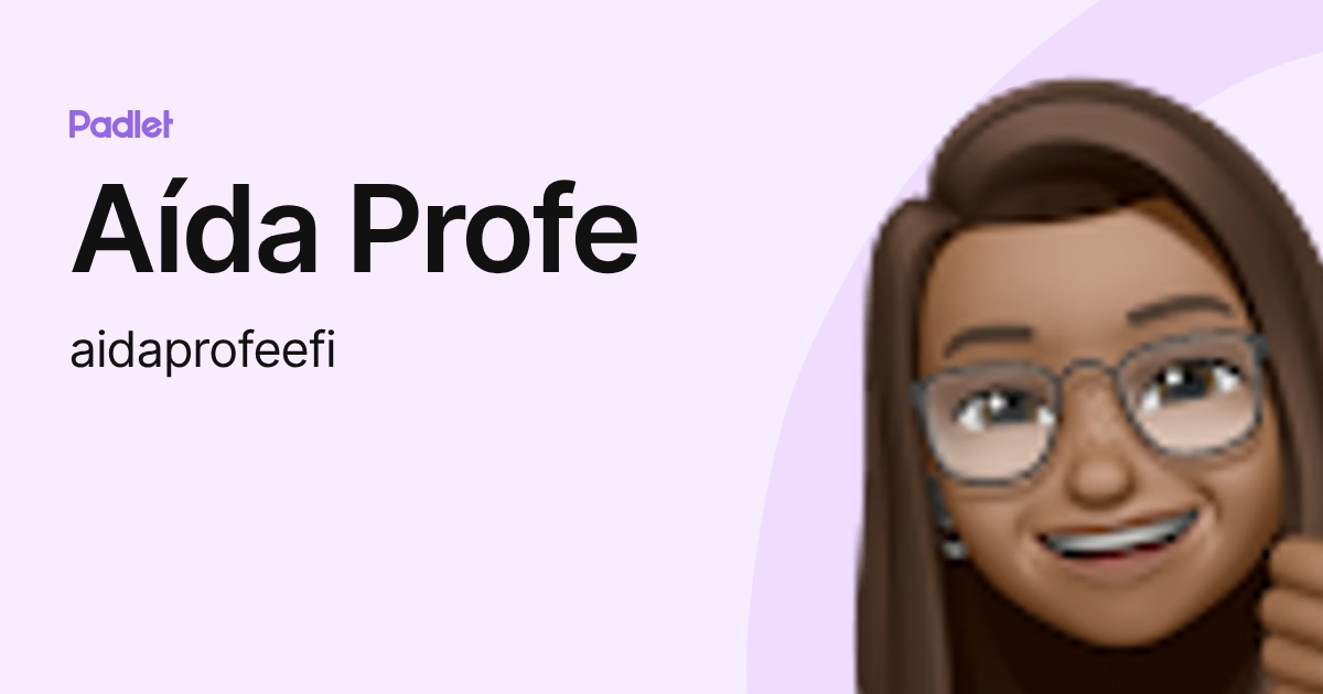 Aída Profe (aidaprofeefi) profile | Padlet