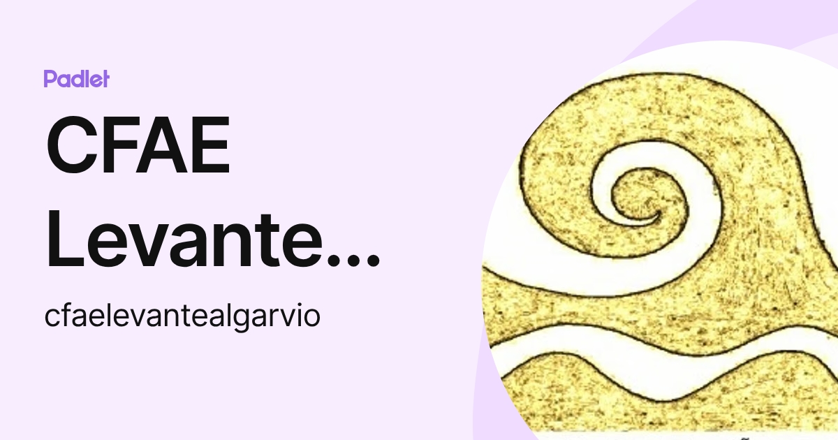 CFAE Levante Algarvio - Agrupamento de Escolas de Vila Real de Santo ...