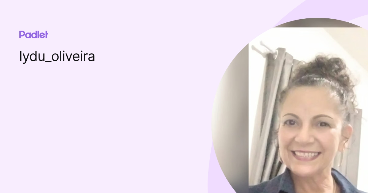 lydu_oliveira profile | Padlet