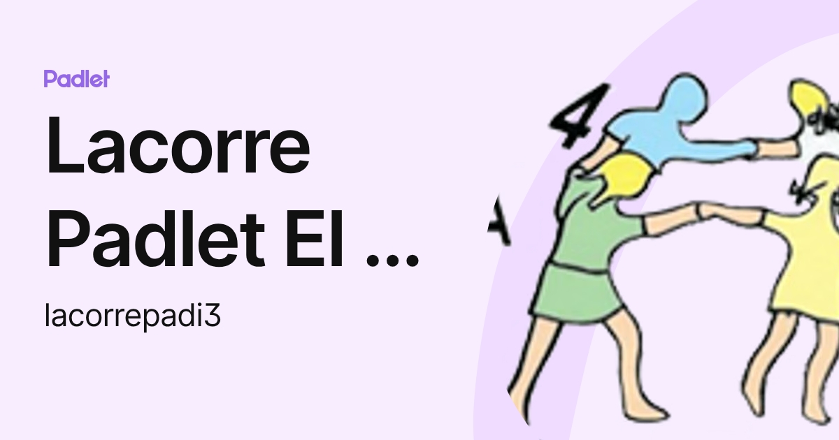 Lacorre Padlet EI 3 años (lacorrepadi3) profile | Padlet