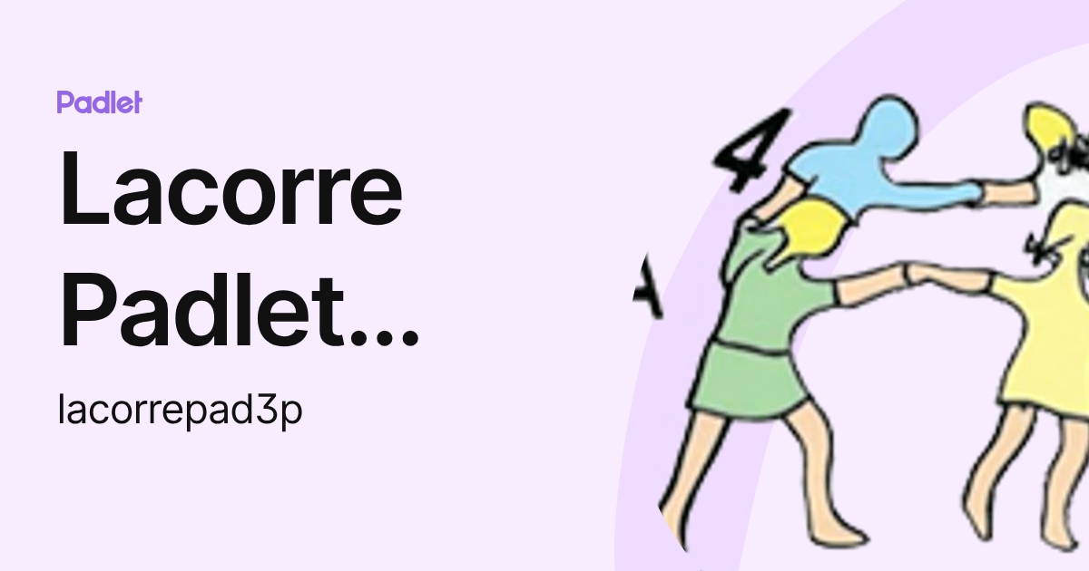 Lacorre Padlet Tercero Primaria (lacorrepad3p) profile | Padlet