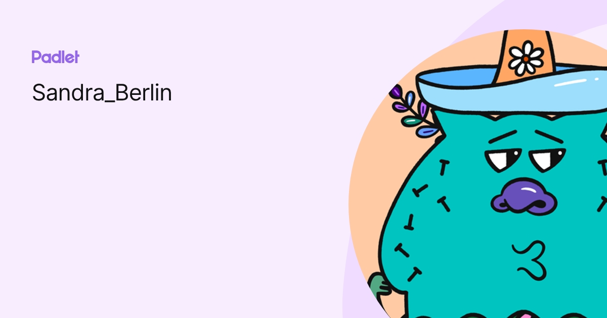 Sandra_Berlin profile | Padlet