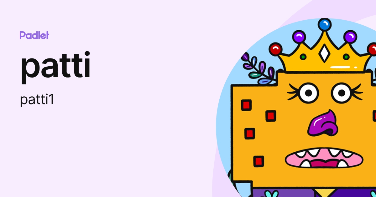 patti (patti1) profile | Padlet