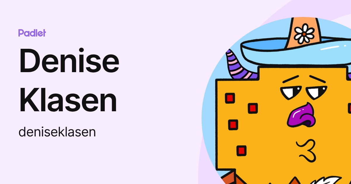 Denise Klasen (deniseklasen) profile | Padlet