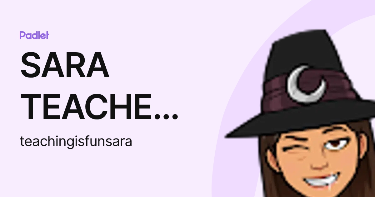 SARA TEACHER VICTOR JARA (teachingisfunsara) profile | Padlet