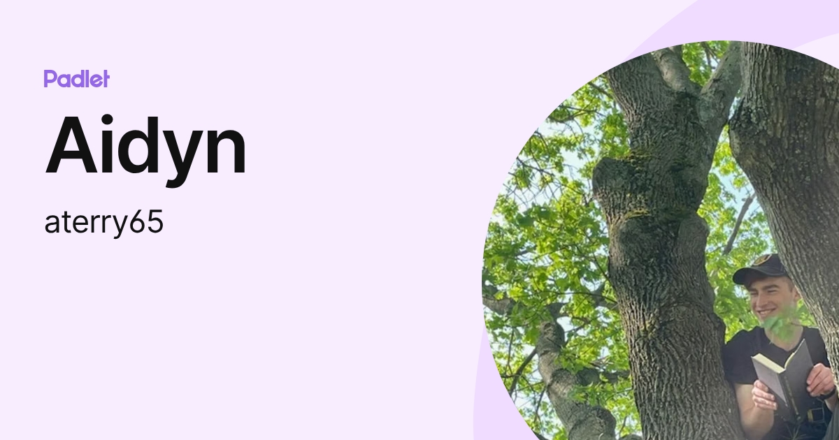 Aidyn (aterry65) profile | Padlet