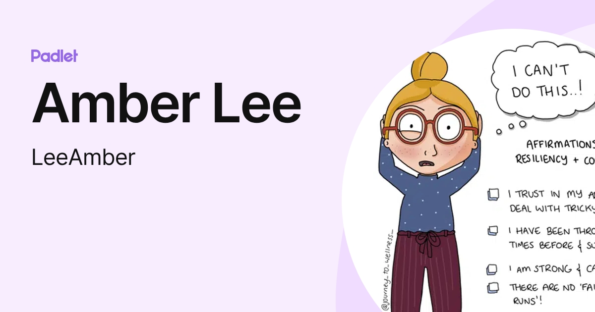 Amber Lee (LeeAmber) profile | Padlet