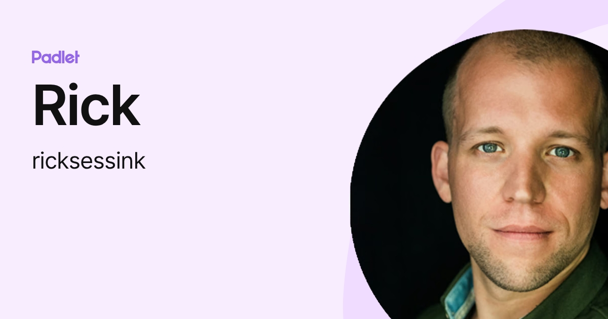 Rick (ricksessink) profile | Padlet