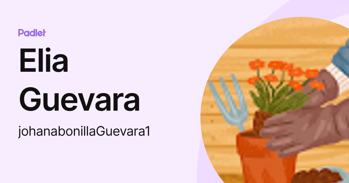 Elia Guevara (johanabonillaGuevara1) profile | Padlet