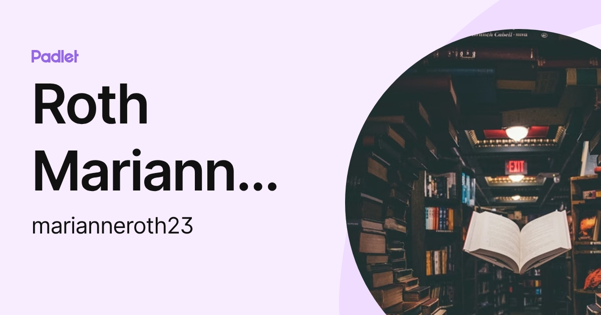 Roth Marianne KSBG (marianneroth23) profile | Padlet