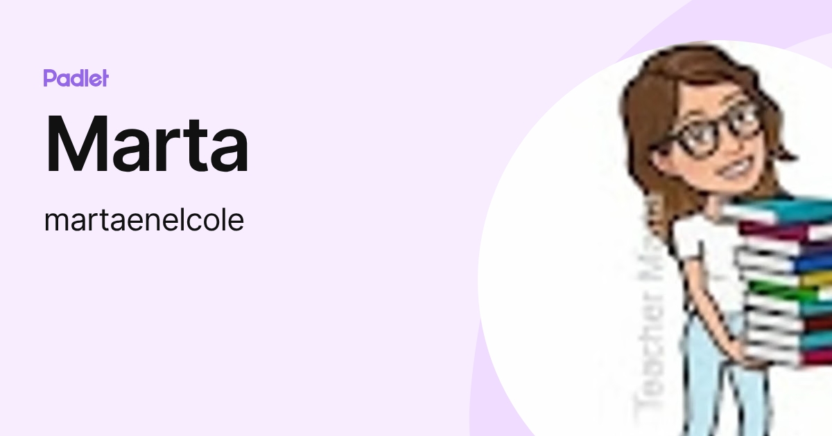 Marta (martaenelcole) profile | Padlet