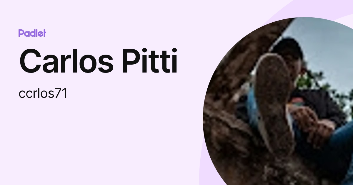 Carlos Pitti (ccrlos71) profile | Padlet