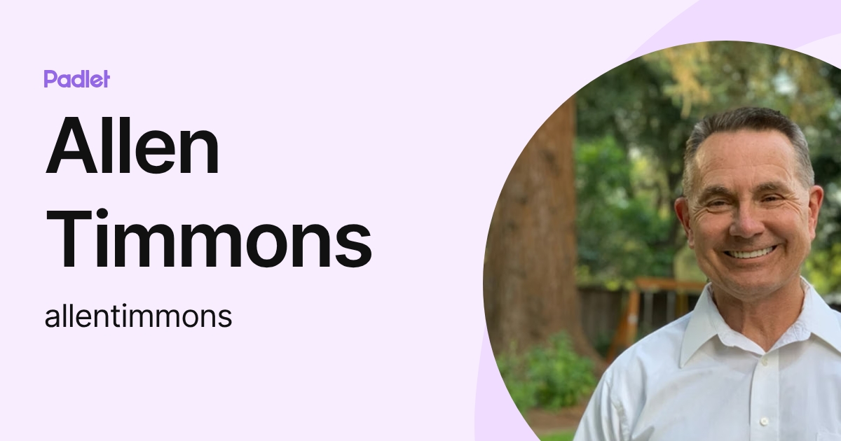 Allen Timmons (allentimmons) profile | Padlet