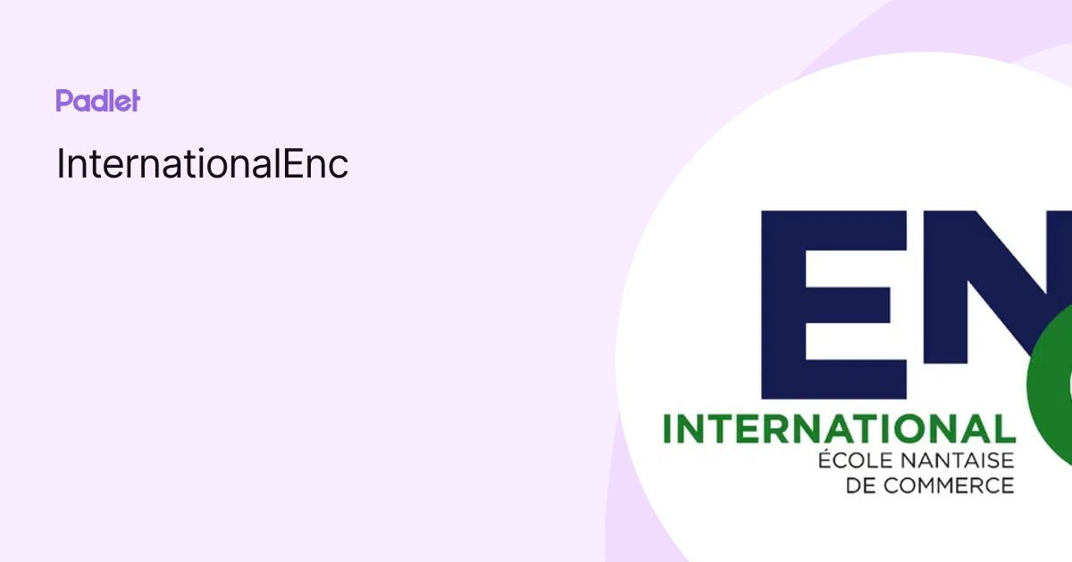 InternationalEnc profile | Padlet