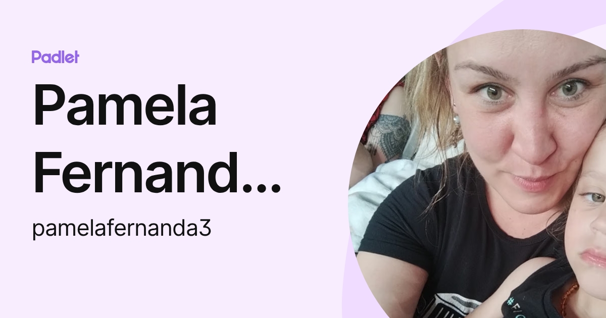 Pamela Fernanda de Camargo (pamelafernanda3) profile | Padlet