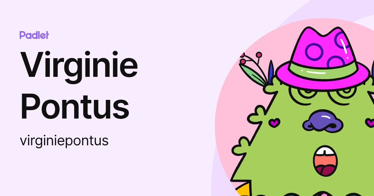Virginie Pontus (virginiepontus) profile | Padlet