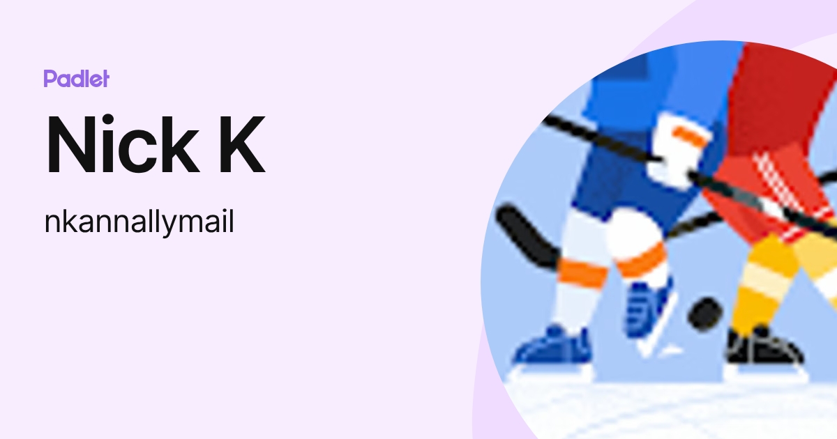 Nick K (nkannallymail) profile | Padlet