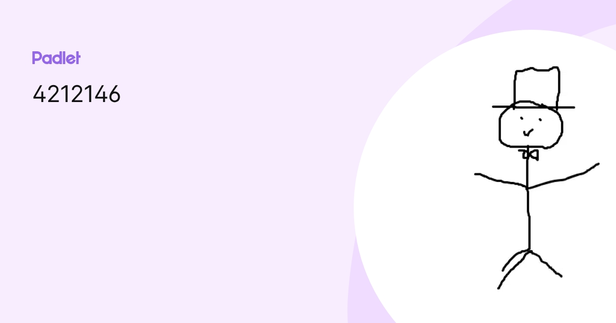 4212146 profile | Padlet