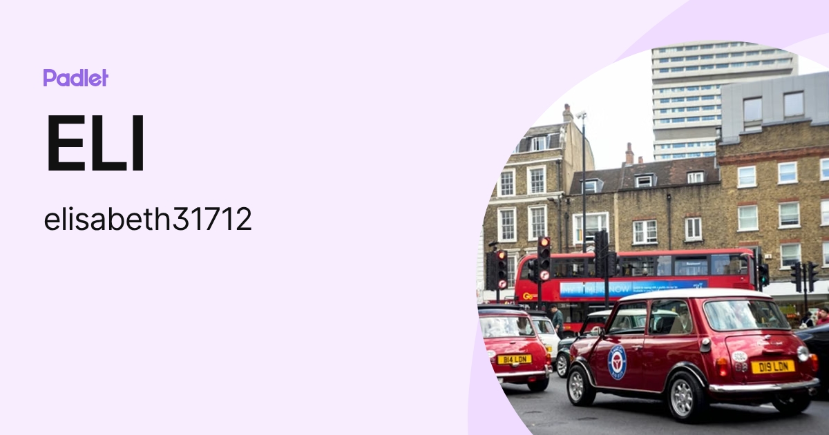 ELI (elisabeth31712) profile | Padlet
