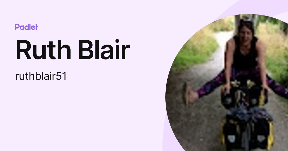 Ruth Blair (ruthblair51) profile | Padlet
