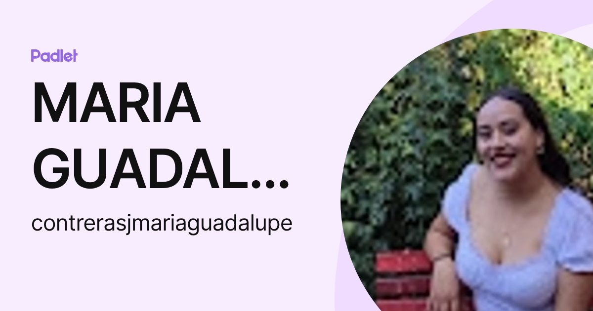 MARIA GUADALUPE CONTRERAS JIMENEZ (contrerasjmariaguadalupe) profile ...