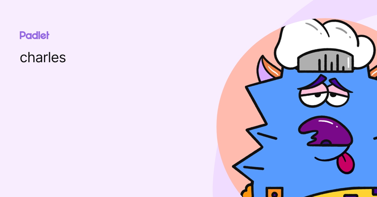 charles profile | Padlet