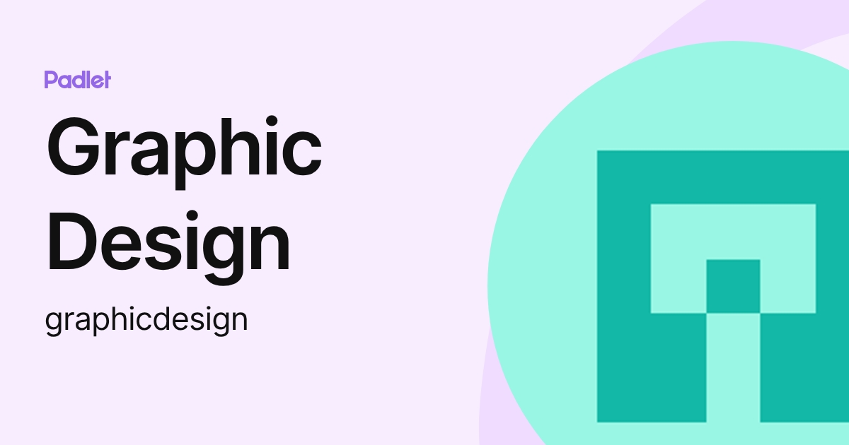 Graphic Design (graphicdesign) profile | Padlet