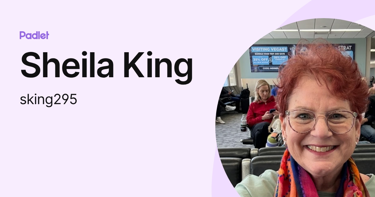Sheila King (sking295) profile | Padlet