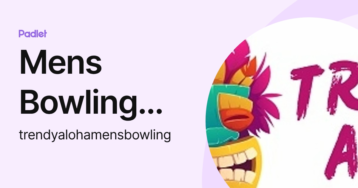 Mens Bowling Shirts Trendyaloha (trendyalohamensbowling) profile | Padlet