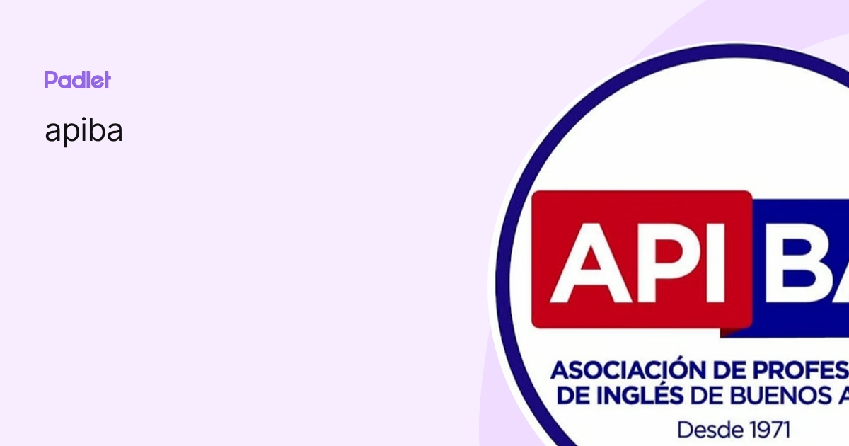 apiba profile | Padlet
