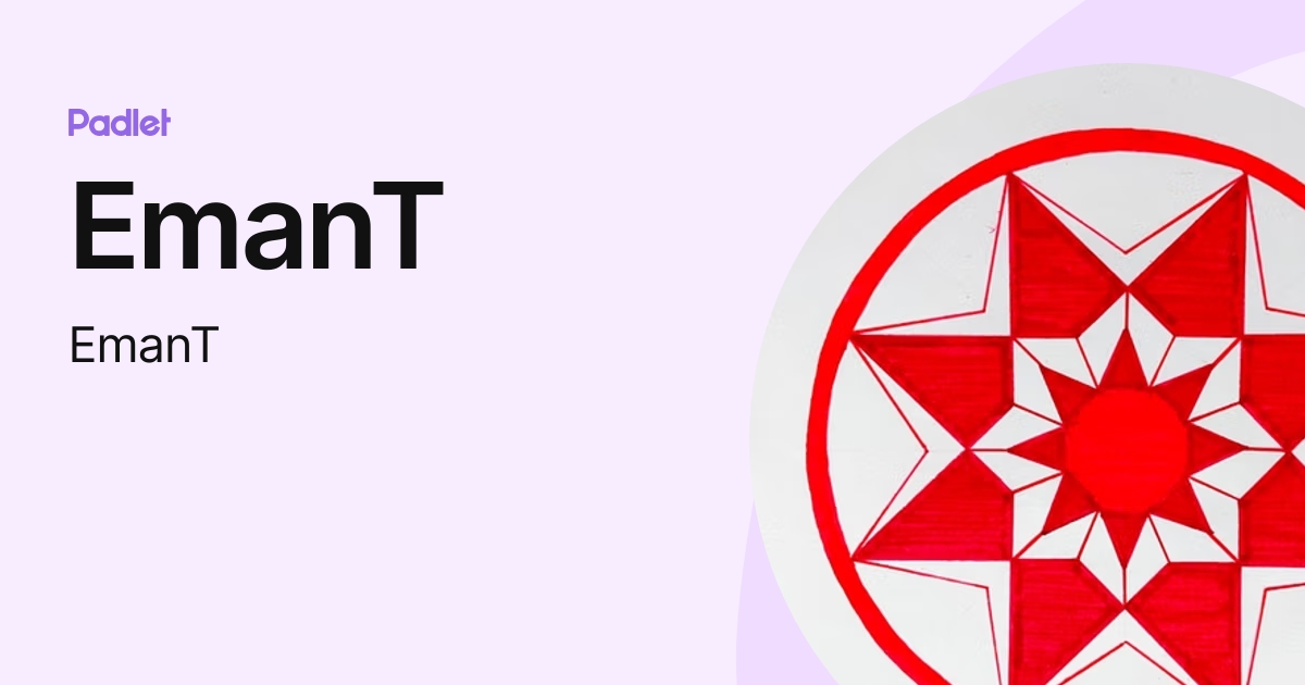 EmanT (EmanT) profile | Padlet