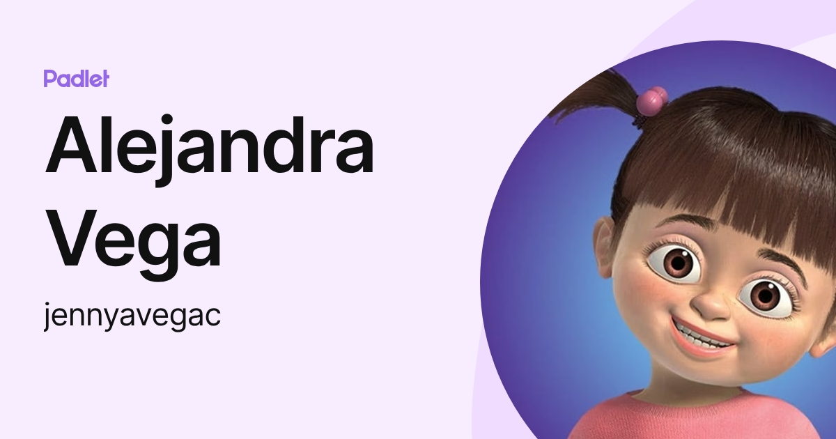 Alejandra Vega (jennyavegac) profile | Padlet