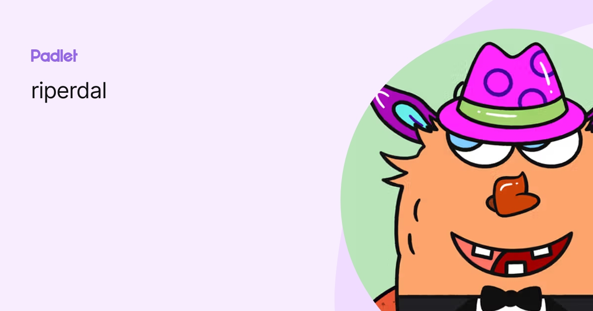 riperdal profile | Padlet