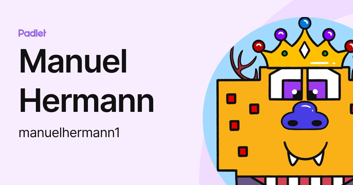 Manuel Hermann (manuelhermann1) profile | Padlet