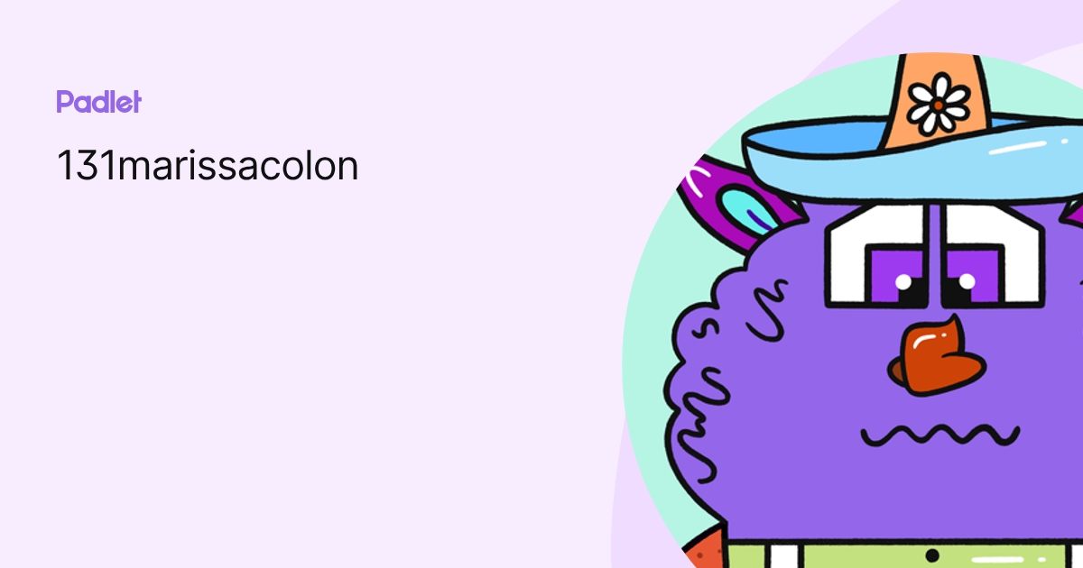 131marissacolon profile | Padlet