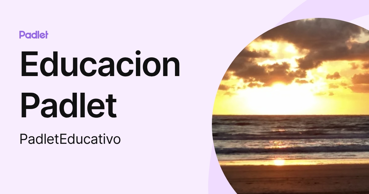 EducacionPadlet (PadletEducativo) profile | Padlet