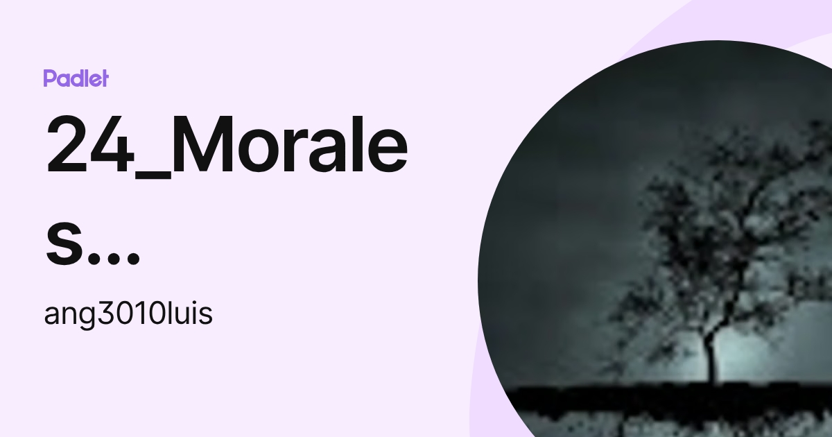 24_Morales Hernandez Luis (ang3010luis) profile | Padlet