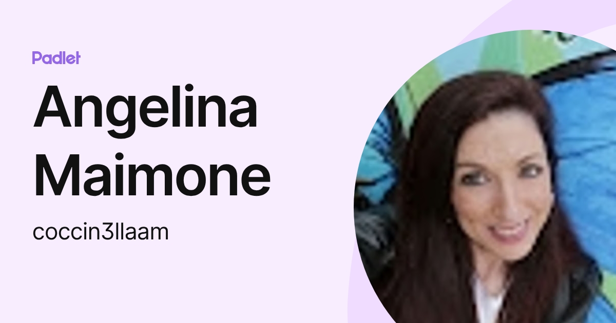 Angelina Maimone (coccin3llaam) profile | Padlet