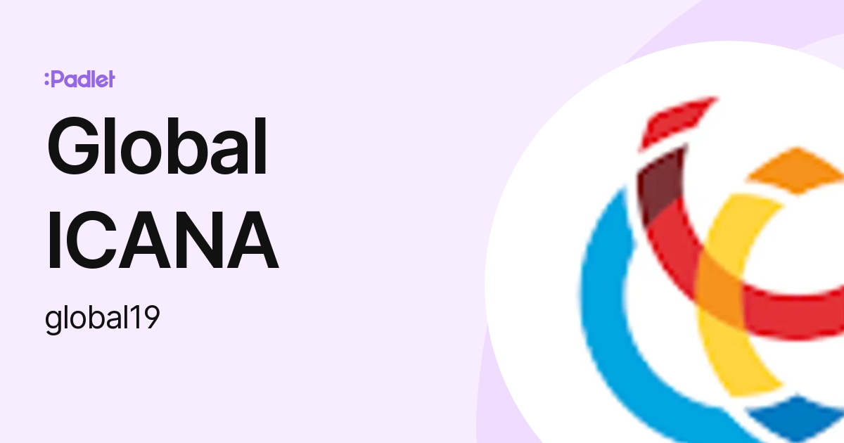 Global Icana Global19 Profile Padlet Global Icana Global19 Profile Padlet