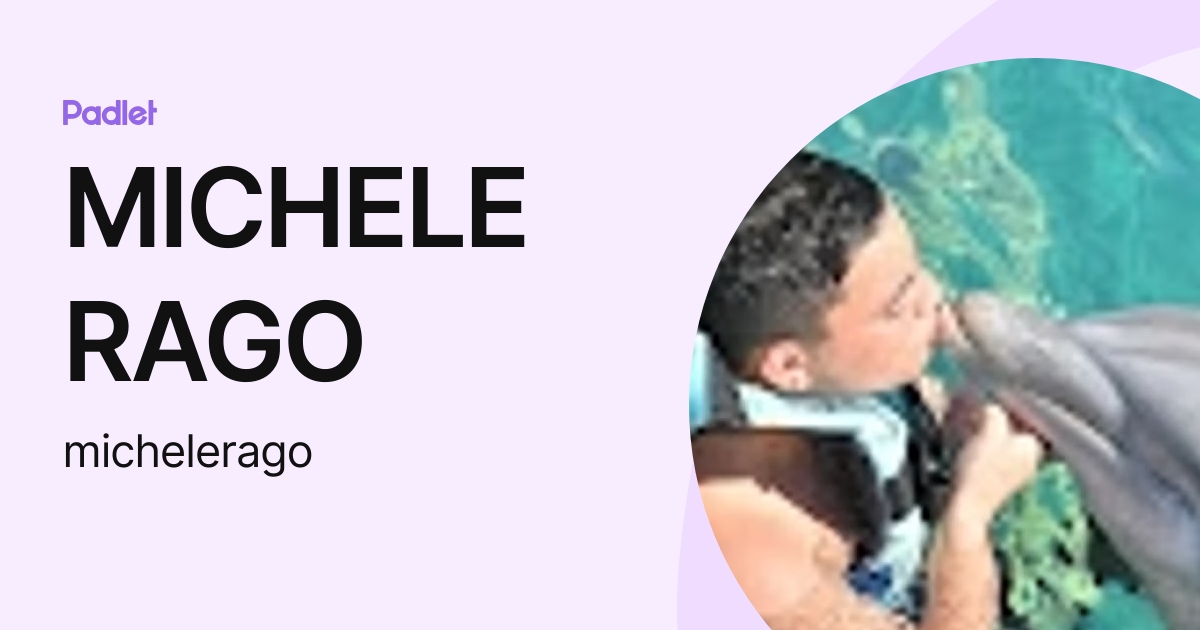MICHELE RAGO (michelerago) profile | Padlet