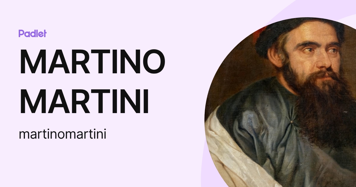 MARTINO MARTINI (martinomartini) profile | Padlet