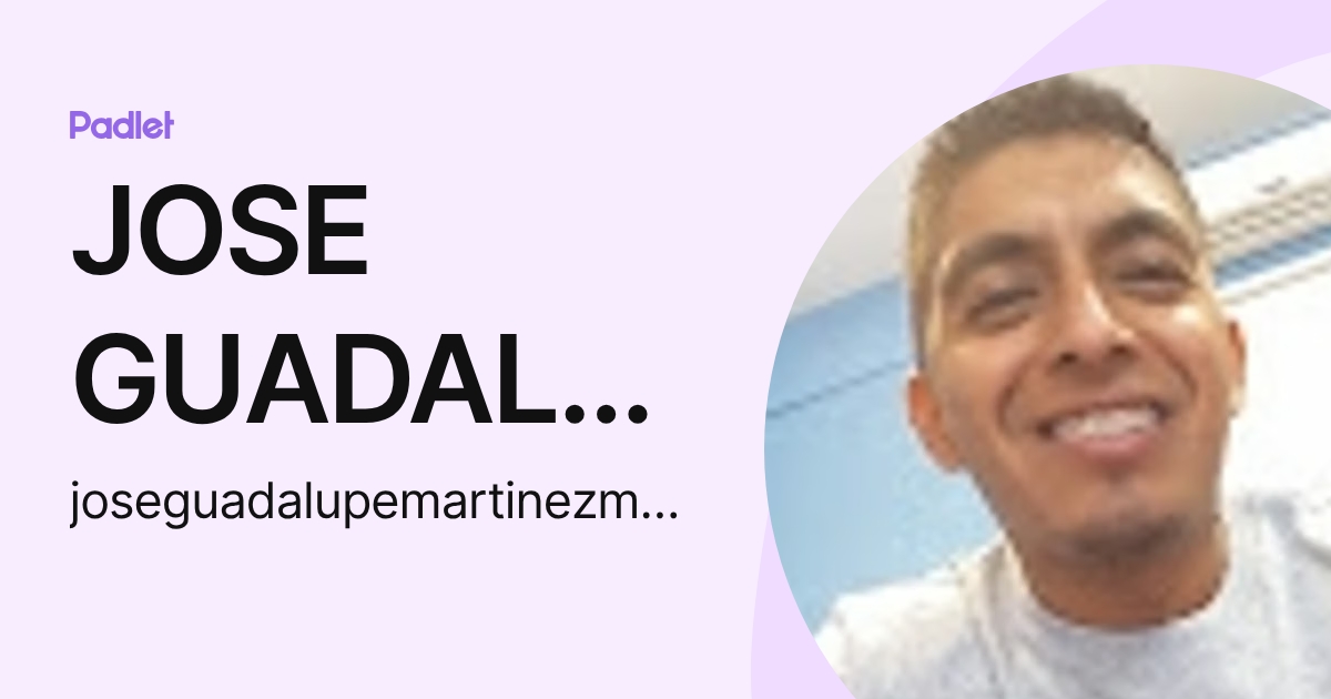JOSE GUADALUPE MARTINEZ MENDEZ (joseguadalupemartinezmendez) profile ...